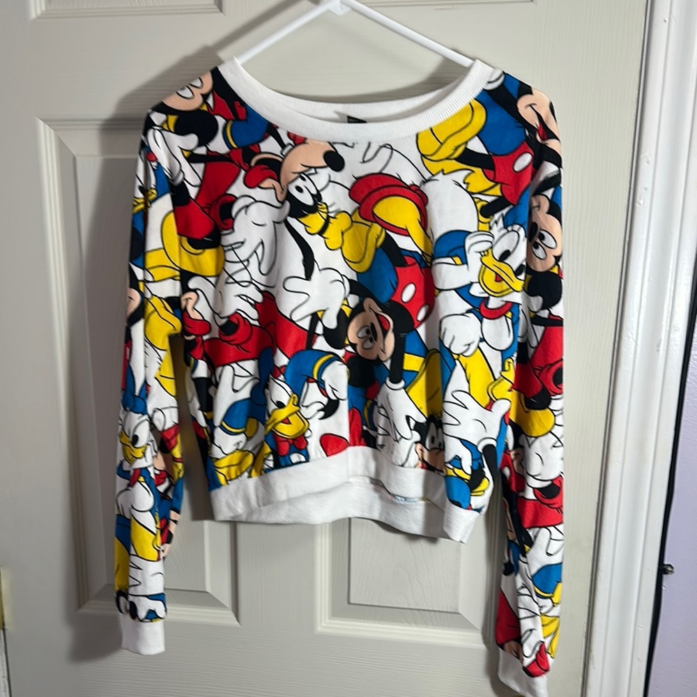 Disney Cropped Sweater - Picture 1 of 4